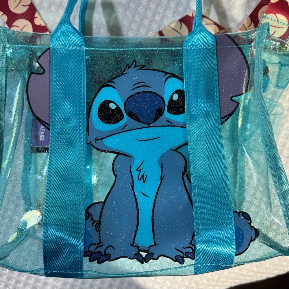 Disney Stitch Blue Tote Bag